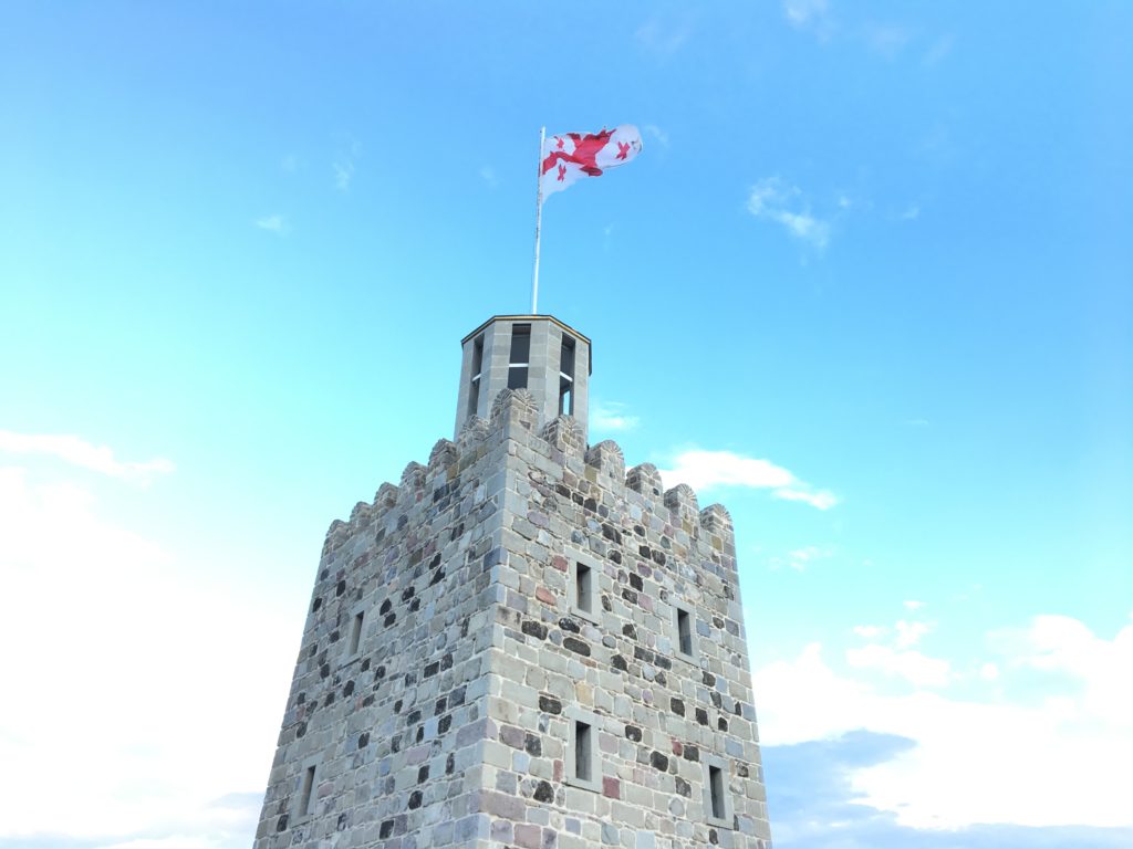Burgturm in Achalziche