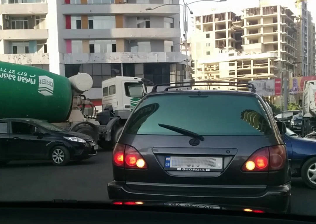 Kreisverkehr in Batumi
